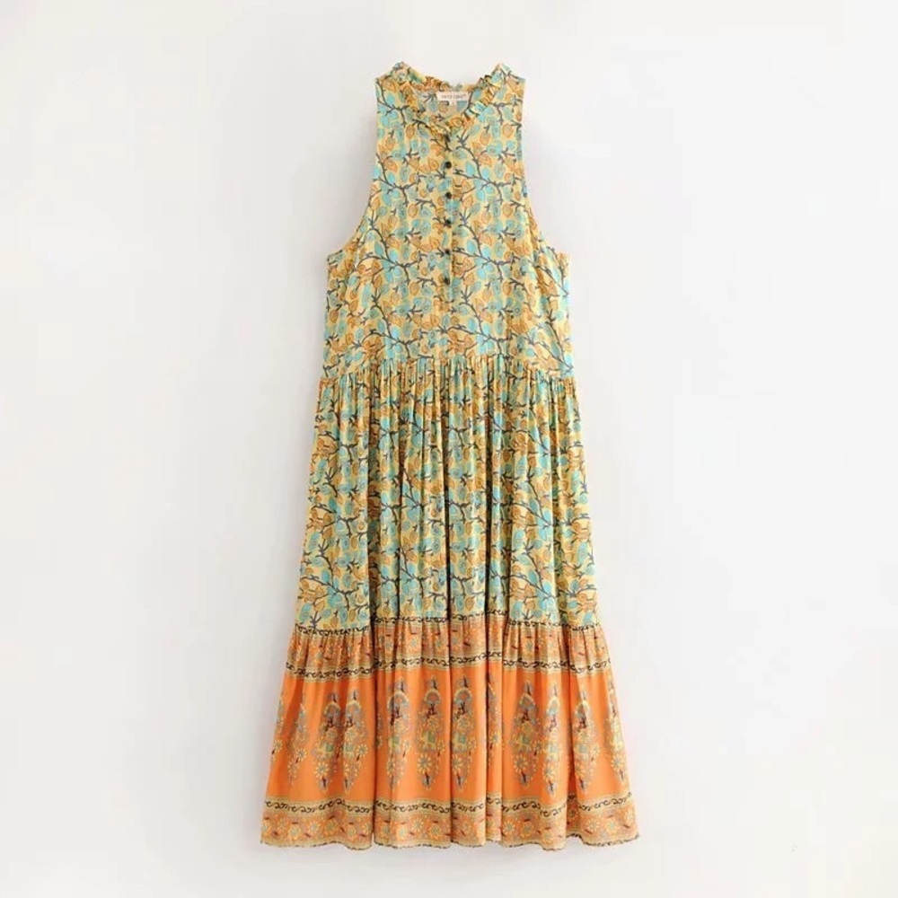 5โญ๏ธ FAV BESTSELLER Gypsy Boho Delirium Gown Dress - Picture 4 of 7
